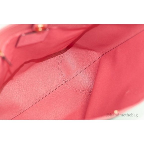 NEW Coach City Tote Varsity Brown & Pink Signature Coated Canvas Handbag CB869 - Picture 8 of 12